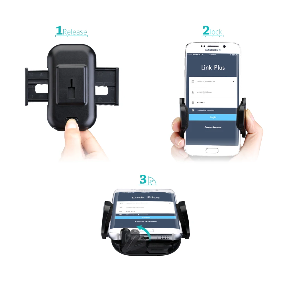 Mpow Grip Pro 2 Мобильный телефон универсальный автомобильный держатель Колыбель для лобового стекла приборной панели