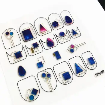 

Newest SP-49 3d nail art sticker decals DP EA 5D series decals tool DIY nail decoration