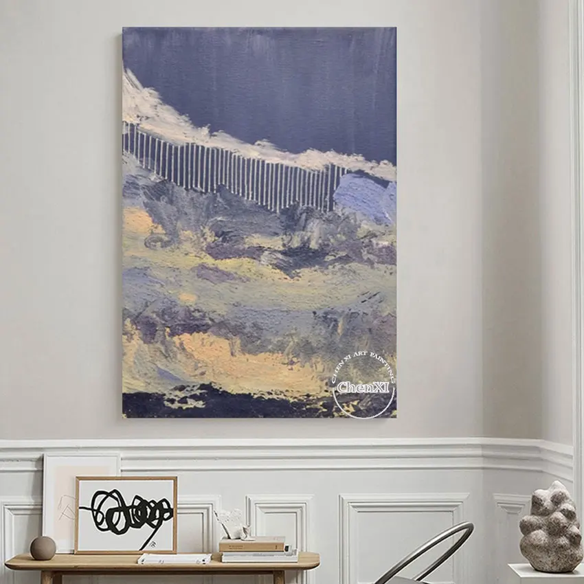 

Abstract Hand-painted Oil Painting on Canvas, Large Modern The Corridor Decoration, Unframed, High Quality, Hot Sale