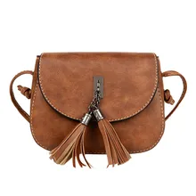 25 женская модная сумка с кисточками на плечо большая сумка дамская сумочка с цепочкой через плечо женская сумка Bolso Mujer