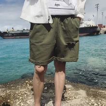 Повседневные потертые шорты в Корейском стиле