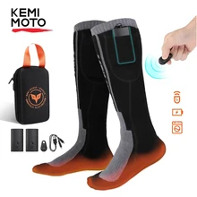 

Heated Socks Remote Control Electric Heating Socks Rechargeable Battery Winter Thermal Socks Men Women Outdoor For Motorcycle
