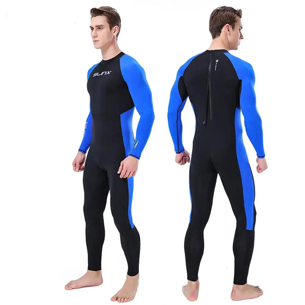 Men Swimwear Dive Skin Full Body Scuba Surfing Suit Jumpsuit Comfort Easy DRY 
