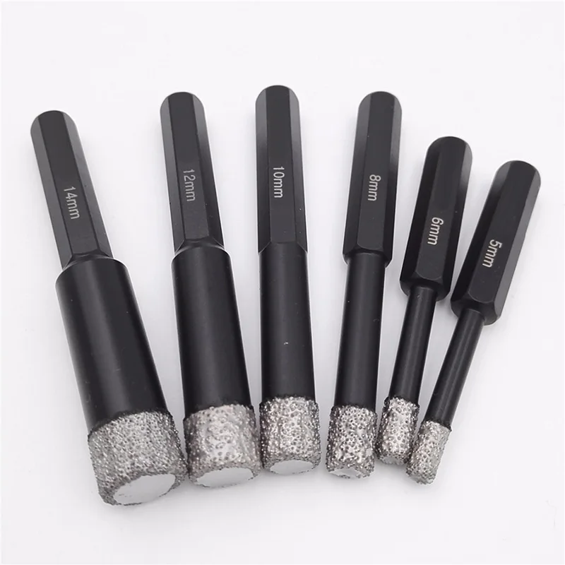 

Diamond Dry Drill Bit For Granite Porcelain Ceramics Tile Hole Drilling Tool 1 X