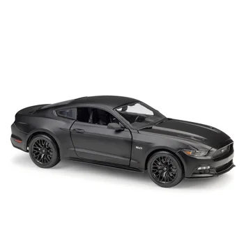 

1/18 2015 Ford Mustang GT Alloy Diecast Model Cars Simulation Miniature Metal Mini Car Collection Toy Home Decorations