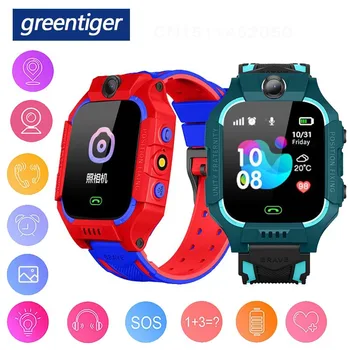 

Q19 smart children's phone watch GPS positioning mobile phone SOS 1.44 inch color touch screen watch waterproof sim card