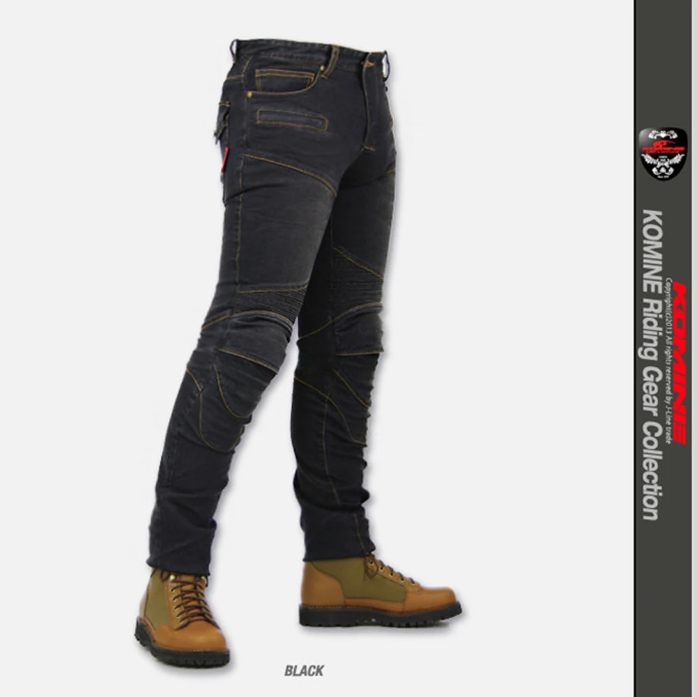 Штаны для мотокросса джинсы для езды на мотоцикле брюки для мужчин мотоциклетные Штаны для мотокросса с защитные наколенники
