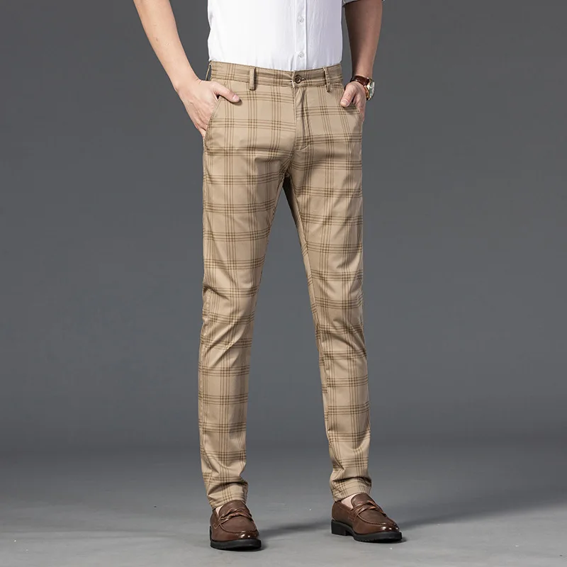 Office Suit Pants Formal Dress Trousers 