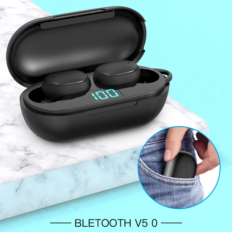 Ottwn H6 наушники-вкладыши TWS Bluetooth наушники 5 0 беспроводной гарнитуры