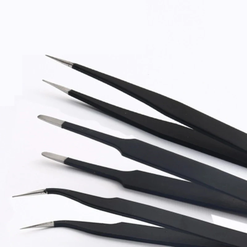 ESD Anti-static Tweezers 1 PCS Industrial Precision