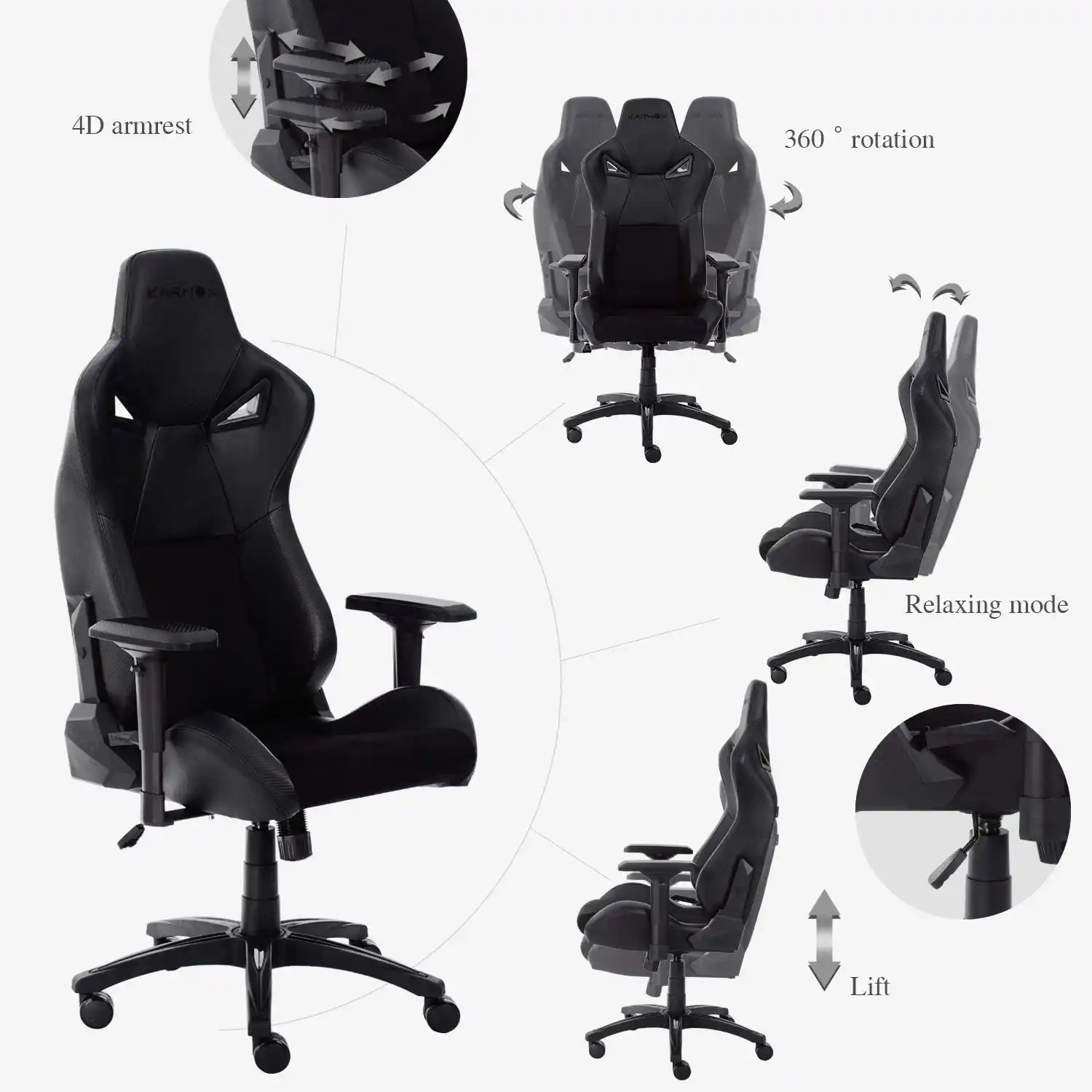 tr 360 gaming chair