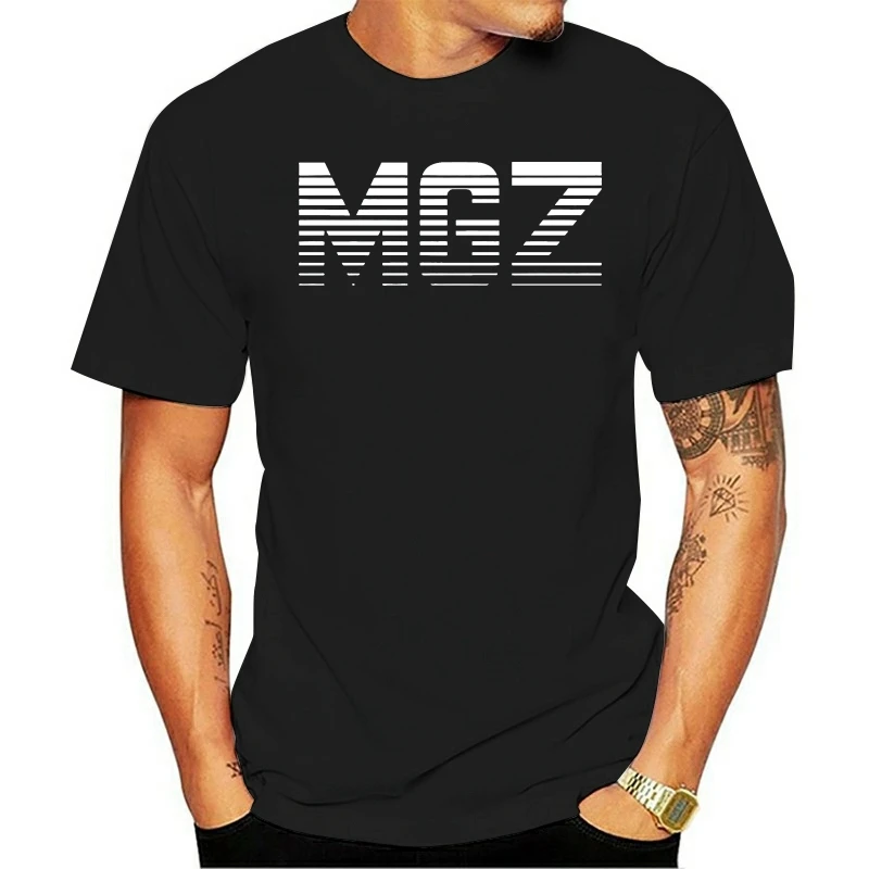 2020 модные футболки MGZ Black Morgz Merch YOUTUBER O-образный вырез 100% хлопок | Мужская одежда