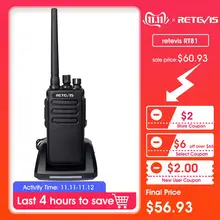10W DMR Radio Digital Walkie Talkie IP67 Waterproof Retevis RT81 UHF 400-470 Mhz VOX Encryption Digital/Analog Modes A9119A