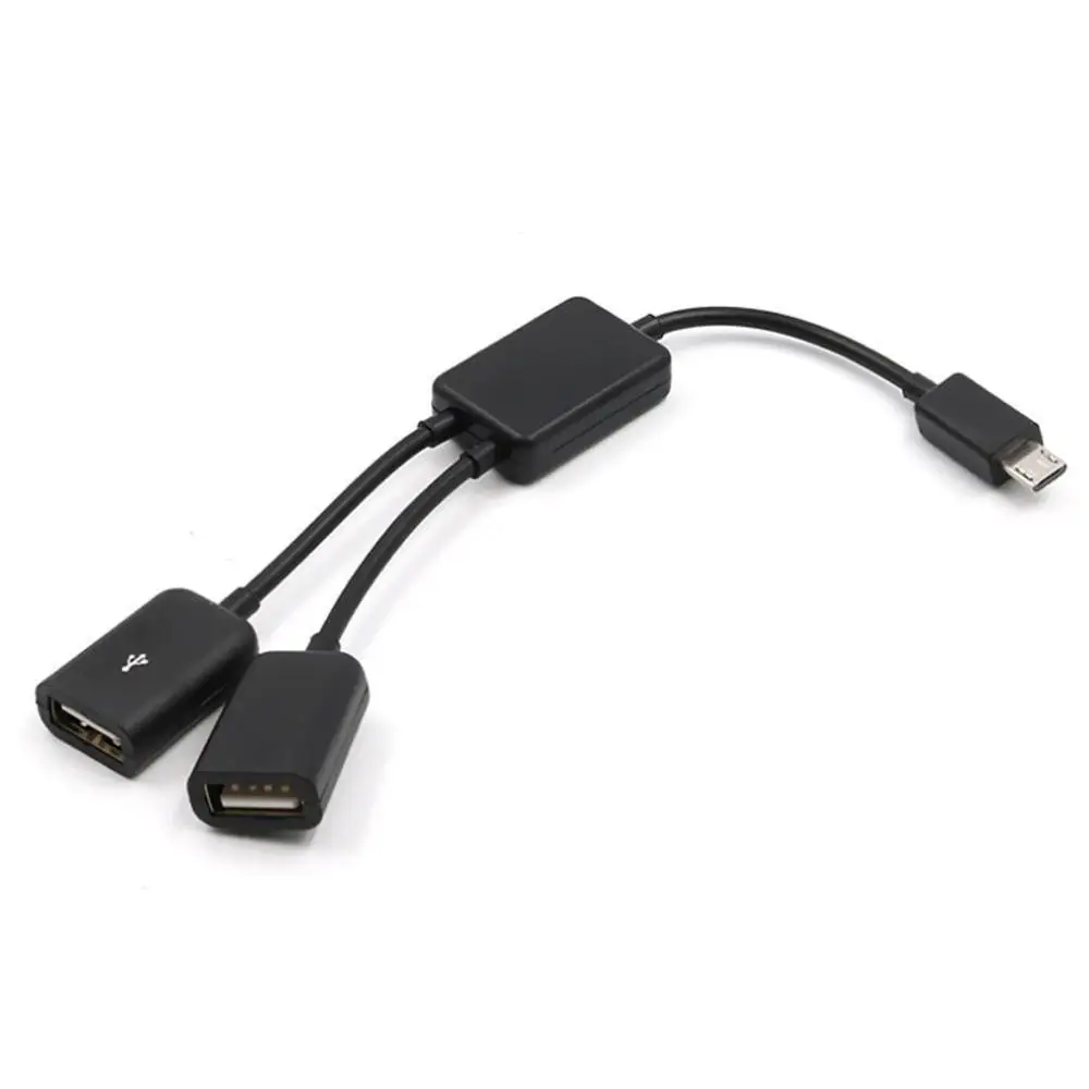 Micro 2 в 1 OTG USB порт игровая мышь клавиатура адаптер кабель для планшета Android Samsung Tab 4