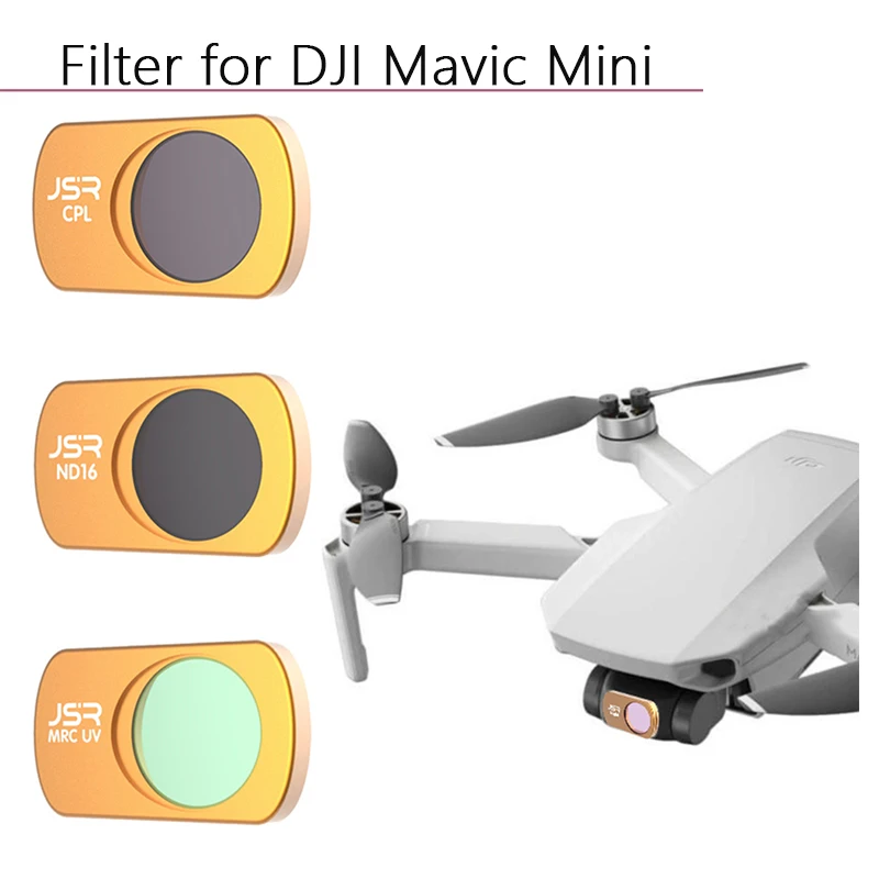 Promo PYJ Neutral Density Lens Filters for DJI Mavic Mini UV CPL ND8 16 32 64 ND8 16 32 64 PL Star Filter Protector Drone Camera Parts 