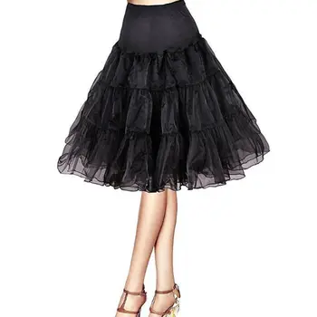 

Bride Wedding Dress Petticoat Fashion Lady Women Long no Hoop Rock Ball Ballet Skirts Underskirt Slip Chemise N84D