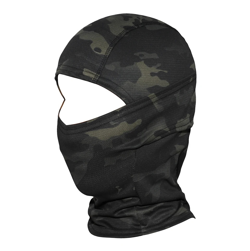Мультикам CP Балаклава камуфляж тактические Airsoft защита шеи теплые шляпа Крышка в стиле милитари велосипед военный полный маска