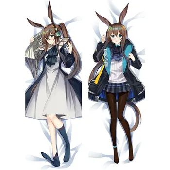 

Anime pillow Covers Game Arknights Dakimakura Case Eyjafjalla Amiya Two-sided 3D Print Bedding Hugging Body pillowcase Gifts AK1