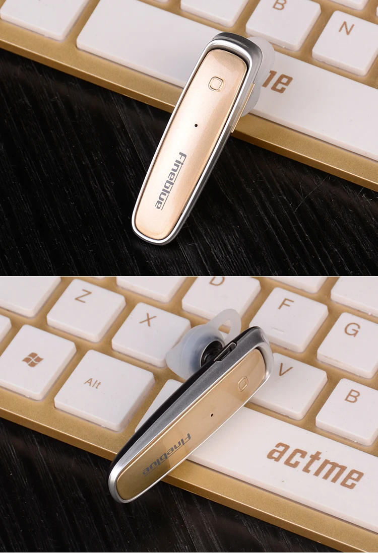 120 шт Fineblue Мини Bluetooth V4.1 наушники Беспроводная гарнитура вкладыши Hands-free наушники-вкладыши через DHL