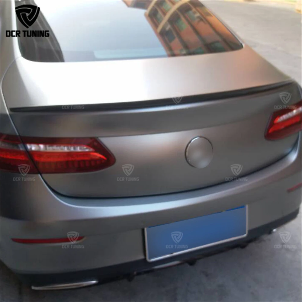 AMG Style For Mercedes W238 spoiler E Class Coupe E250 E400 E500 E550 2-Door Carbon Fiber Rear Trunk Spoiler Wing -