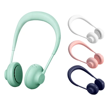 

WS12 Leafless Fan USB Hanging Neck Portable Fan Three-Speed Adjustment Mute 360 degrees Adjustable