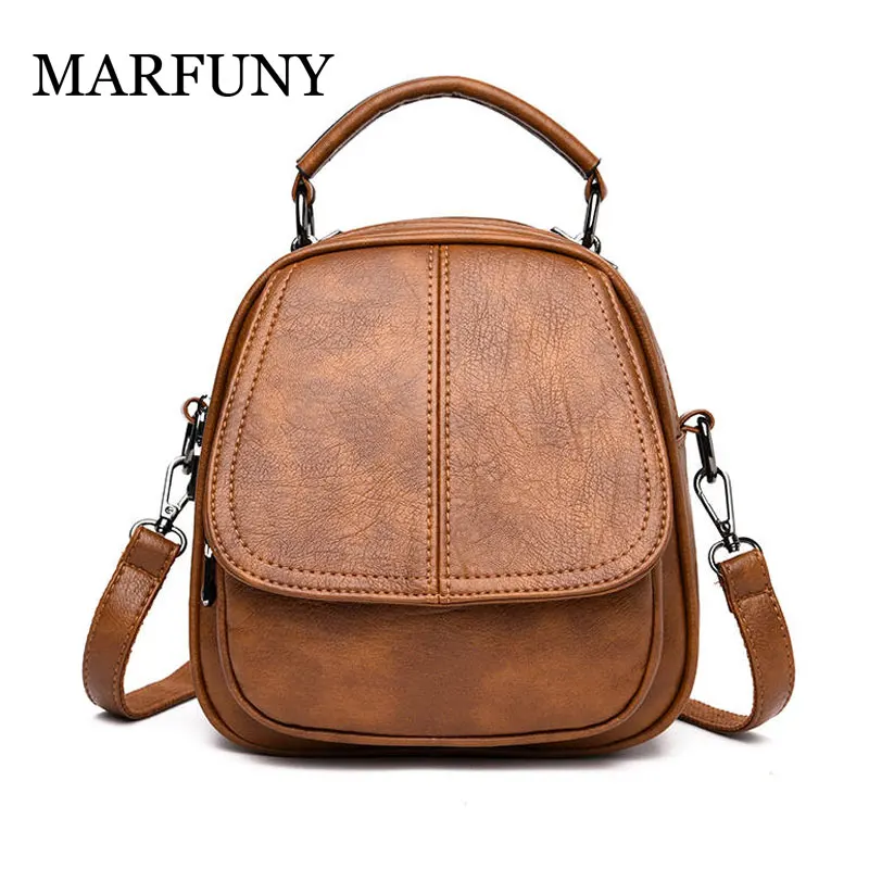 

Multifunction Women's Backpack Leather Shoulder Bag Mobile Phone Zipper Bags Travel Anti Theft Backpack Bags Mochila Feminina