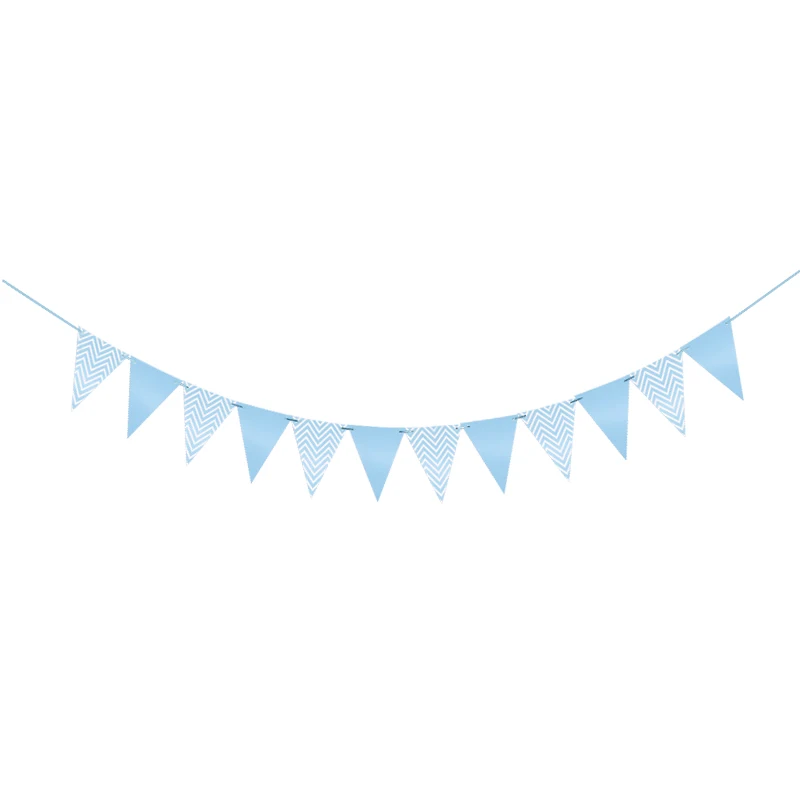 1 год День Рождения Декор фольги воздушный шар Globos бумага для баннера гирлянда пол раскрыть малыш детский душ вечерние украшения - Цвет: blue banner