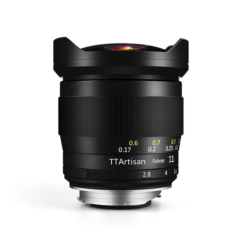 TTartisan 11 мм F2.8 Полнокадровый ручной фокус объектив Рыбий глаз для Leica M-Mount M2 M3 M4 M5 M6 M7