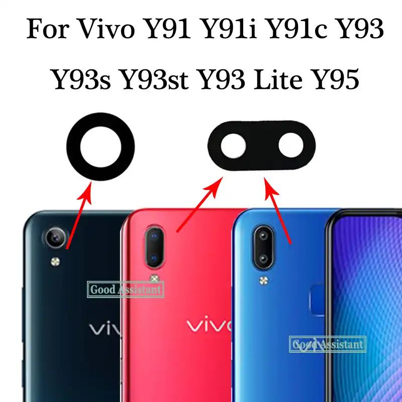 2pcs For Bbk Vivo Y91 Y91i Y91c Y93 Y93s Y93st Y93 Lite Y95 Back Camera Glass Lens Cover Repair Spare Parts Mobile Phone Housings Frames Aliexpress
