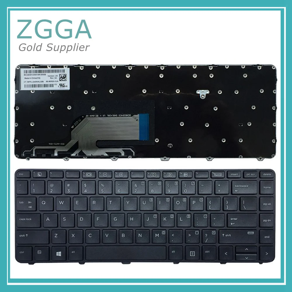 Новая внутренняя английская клавиатура для ноутбука HP Probook 430 440 445 G3 SP/Испания