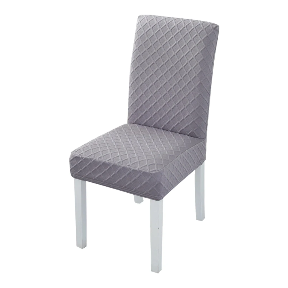 Современный сплошной цвет чехол для кресла спандекс для столовой кухни свадьбы банкета отеля эластичные Чехлы чехлы для стульев - Цвет: G233343