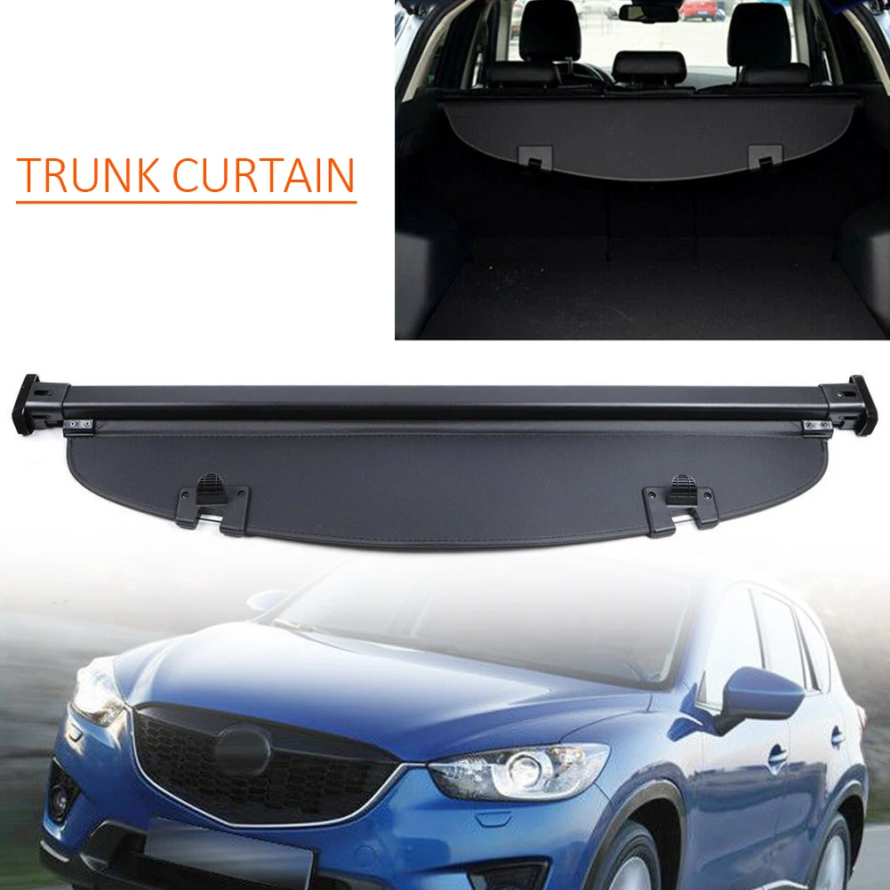 

Car Rear Trunk Security Shield Shade Tail Cargo Luggage Cover For Mazda CX-5 2013 2014 2015 2016 / CX5 13 14 15 16