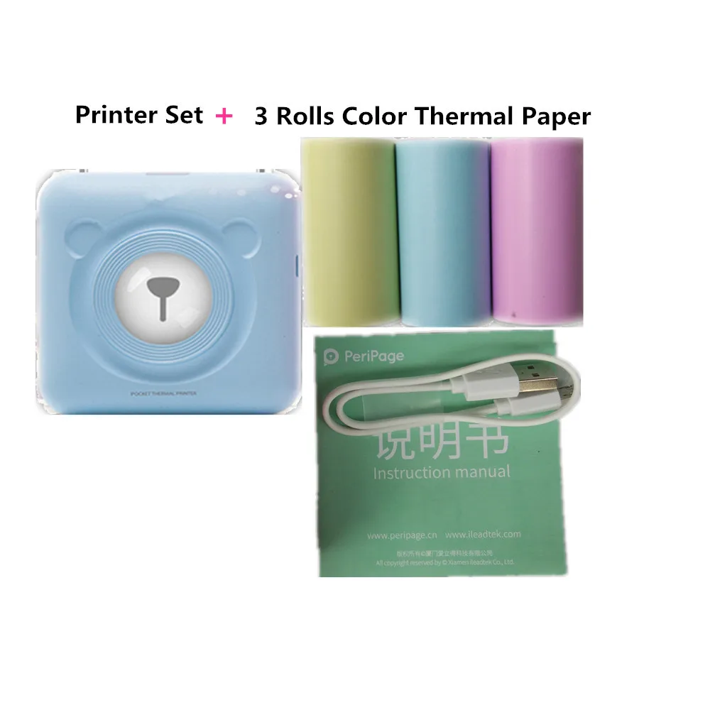 blue 2019 peripage 300dpi resolutions pocket portable photo printers 1920__