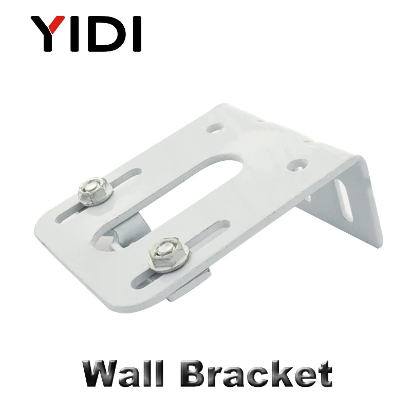 Wall Bracket x2 pcs Универсальный комплект деталей настенный кронштейн двигателя Натяжной привод адаптер для жалюзи аксессуары трубчатый мотор - Цвет: Wall Bracket x2 pcs