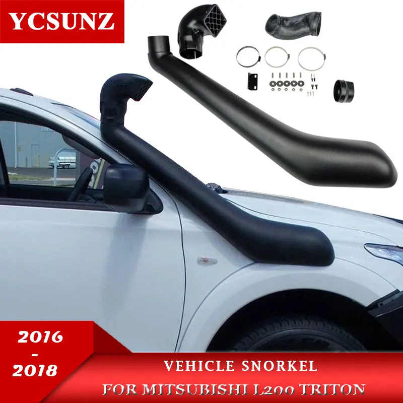 Air Intake Snorkel Parts For Mitsubishi L200 Triton 2016 2017 2018 Vehicle Snorkel 4x4