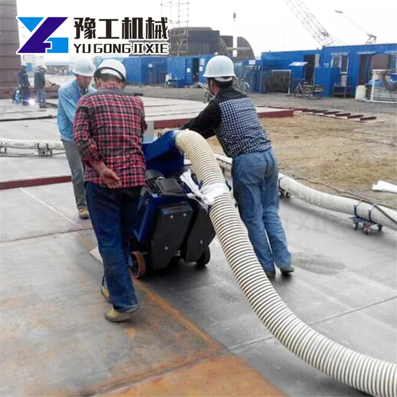 Stone Surface Shot Blasting Machine Concrete Shot Blaster For Sale Suitable For Road Surface Roughness Residue Removal Effect