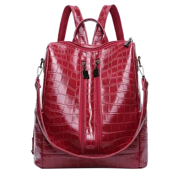 

Anti-theft Backpack Woman Bag Casual Wild Stone Pattern Dual-use Small Backpack women's casual backpack student bag girls new