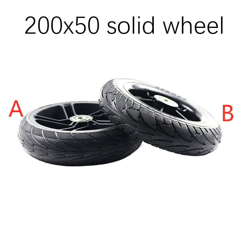 Хорошая репутация 200x50 сплошное колесо для двух колес электрический самобалансирующийся гироскутер 200*50 шин