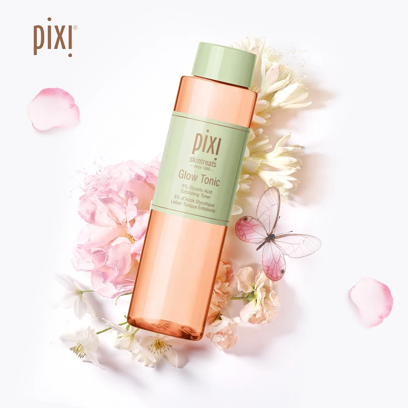 

Pixi 100ML 5% Glycolic Acid Glow Tonic Moisturizing Oil-controlling Essence Toner Base Makeup Toner Is Suitable for Dry and Oily