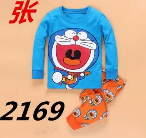 STYLE 30 Одежда для сна для мальчиков и девочек, 243 и а детский пижамный комплект, Детская домашняя одежда, комплект одежды для малышей, весенне-осенний спальный костюм с героями мультфильмов - Цвет: STYLE 30