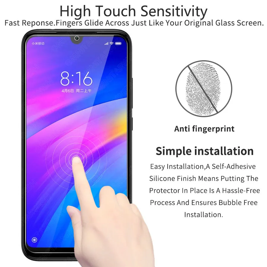 2.5D Закаленное стекло для Xiaomi Mi A3 Max 3 8 9 SE 9T A1 A2 Lite Pro Mix Pocophone F1 Redmi K20 Защитное