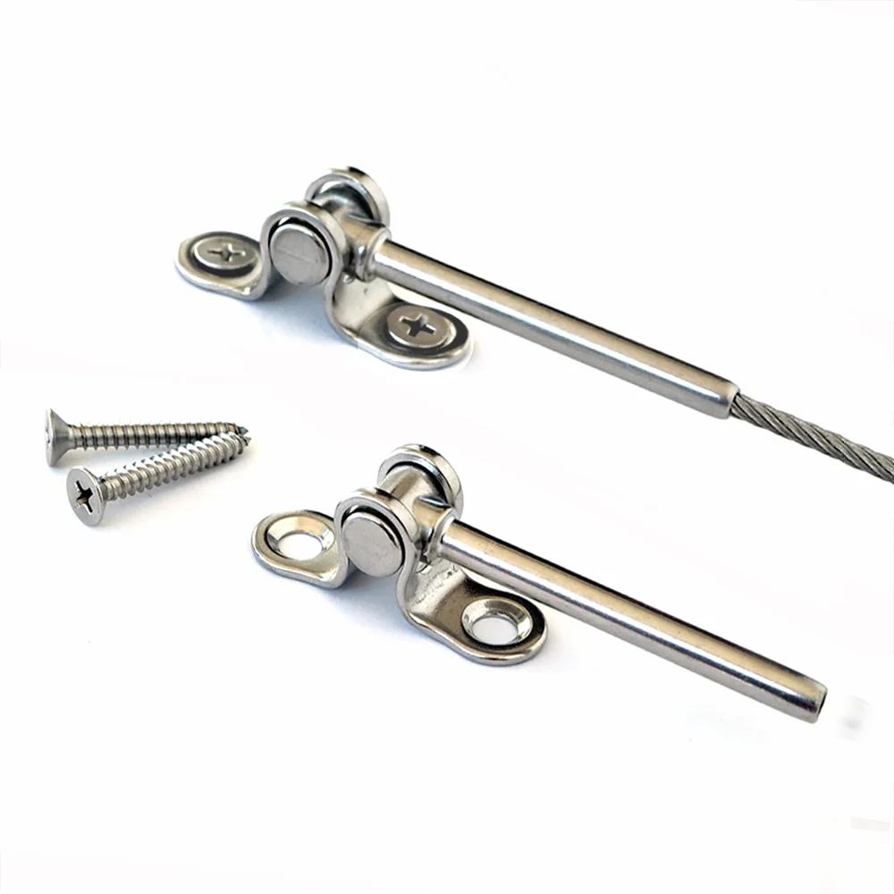 Stainless Steel 316 Swivel Toggle Terminal for 1/8" wire Marine Grade Stainless Steel 316 Swivel Toggle Terminal for 1/8" wire Marine Grade