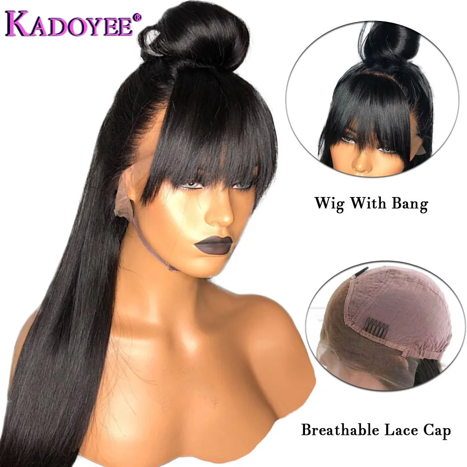 KADOYEE Lace Front Human Hair Wigs Brazilian Remy Hair 13x4 5 KADOYEE Lace Front Human Hair Wigs Brazilian Remy Hair 13x4 5