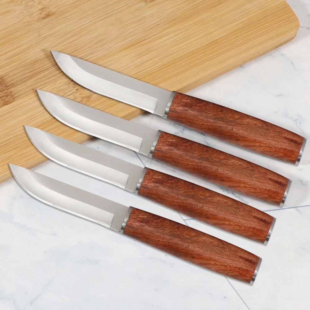 Jaswehome Cute Paring Knives Set 3CR13 Stainless Steel