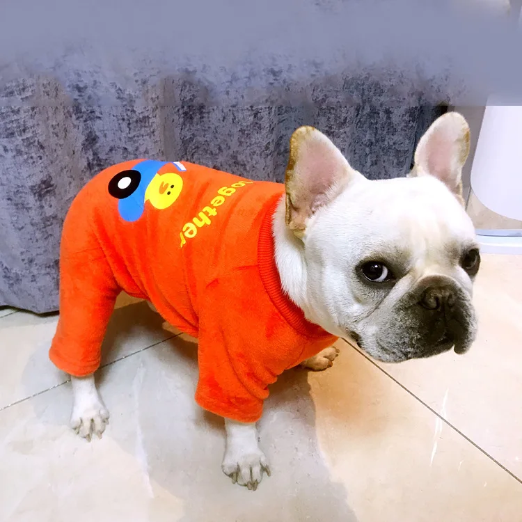 Spring New Style Dog Four-legged Pet Clothing Small Dogs Pure Cotton nowbelle Warm Dog Clothes Pet Clothes Batch