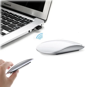 

CHYI Magic Wireless Arc Touch Ultra Thin Computer Mouse Ergonomic Usb Optical PC 2 Mause 3d Slim Mice For Apple Macbook Laptop