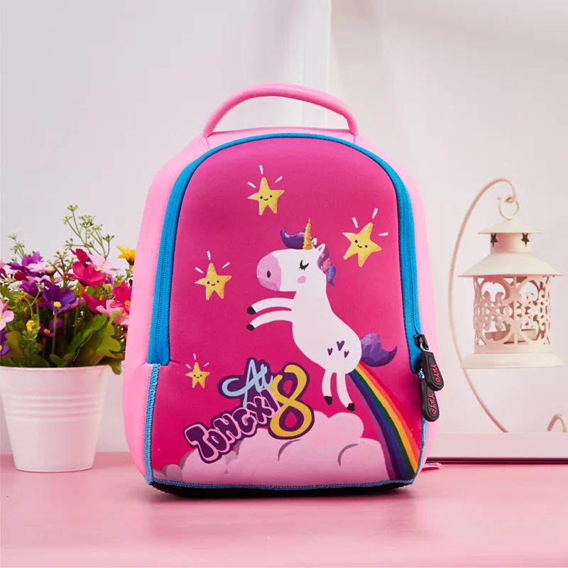 Школьный рюкзак для детского сада, для мальчиков и девочек 2-4-6 лет, милый детский светильник, сумка для девочек, милый рюкзак с изображением животных из мультфильмов