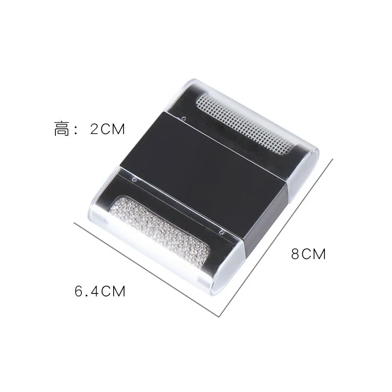 Аппарат для удаления катышков Fuzz Pellet Lint Remover Cut портативная машинка для стрижки катышков одежда для домашних животных мех для чистки инструменты - Цвет: Черный