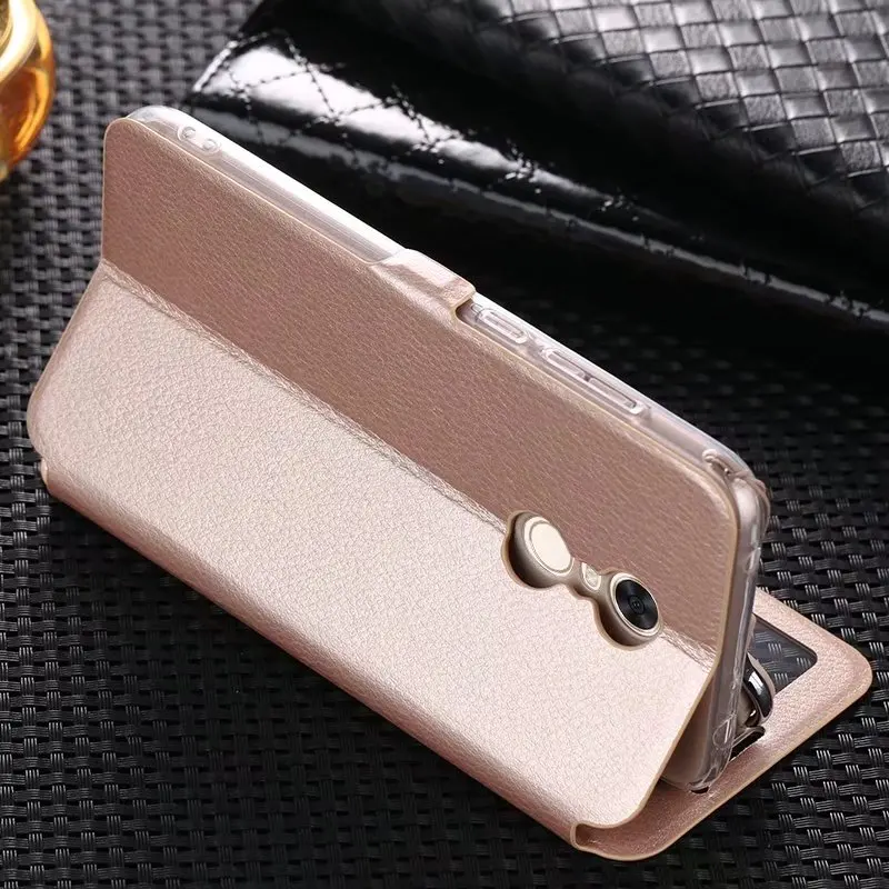 Чехол для Xiaomi Redmi 5 Plus чехол книжка Кожаные чехлы с подставкой телефонов