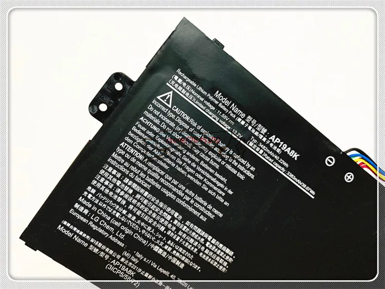 GYIYGY AP19A8K 11,55 V 3482mAh 40.22Wh Аккумулятор для ноутбука acer